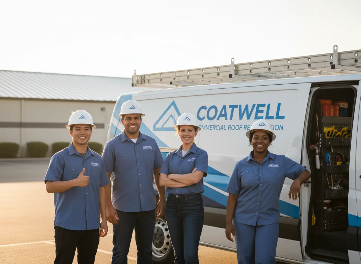 Commercial roof coating company in Minden, IA